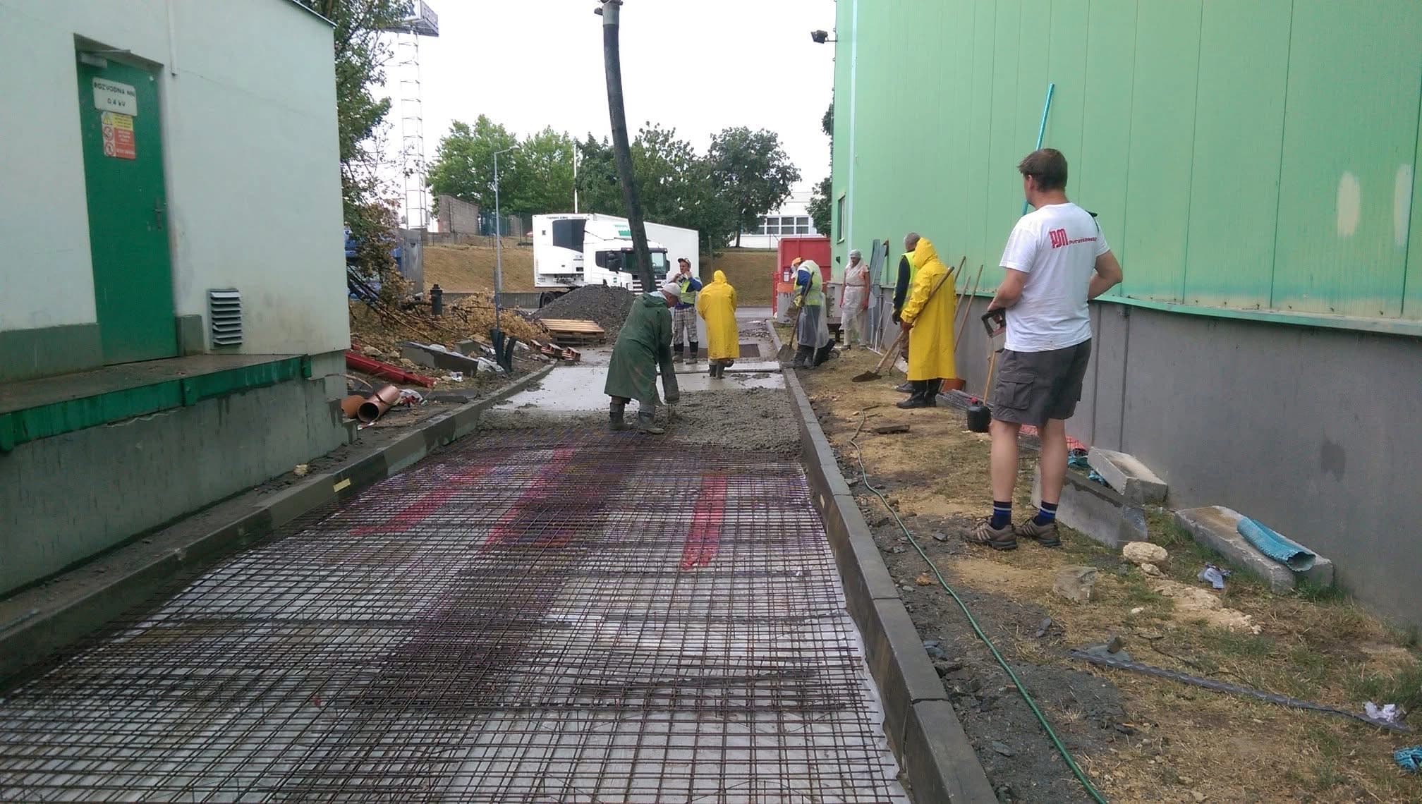 Komunikace areál HOPI